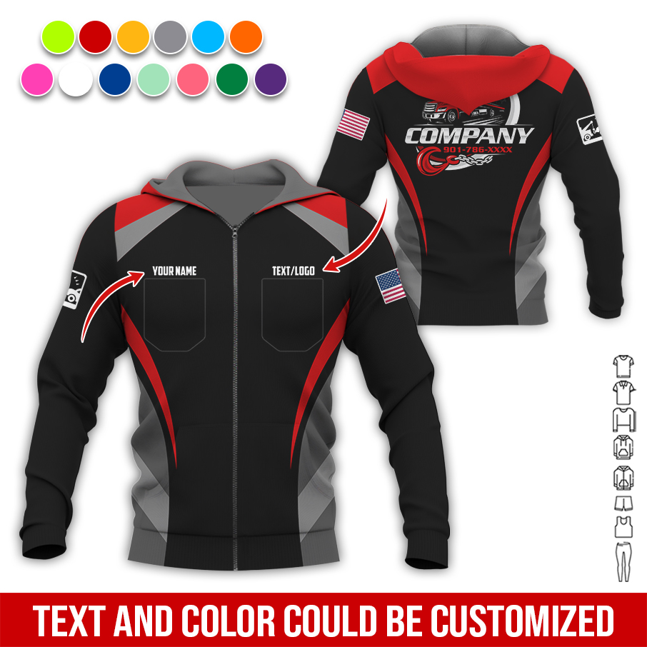 5612342-personalized-name-love-tow-truck-all-over-printed-clothes-rn825-15.jpg Custom Love Tow Truck Hoodie - photo 15
