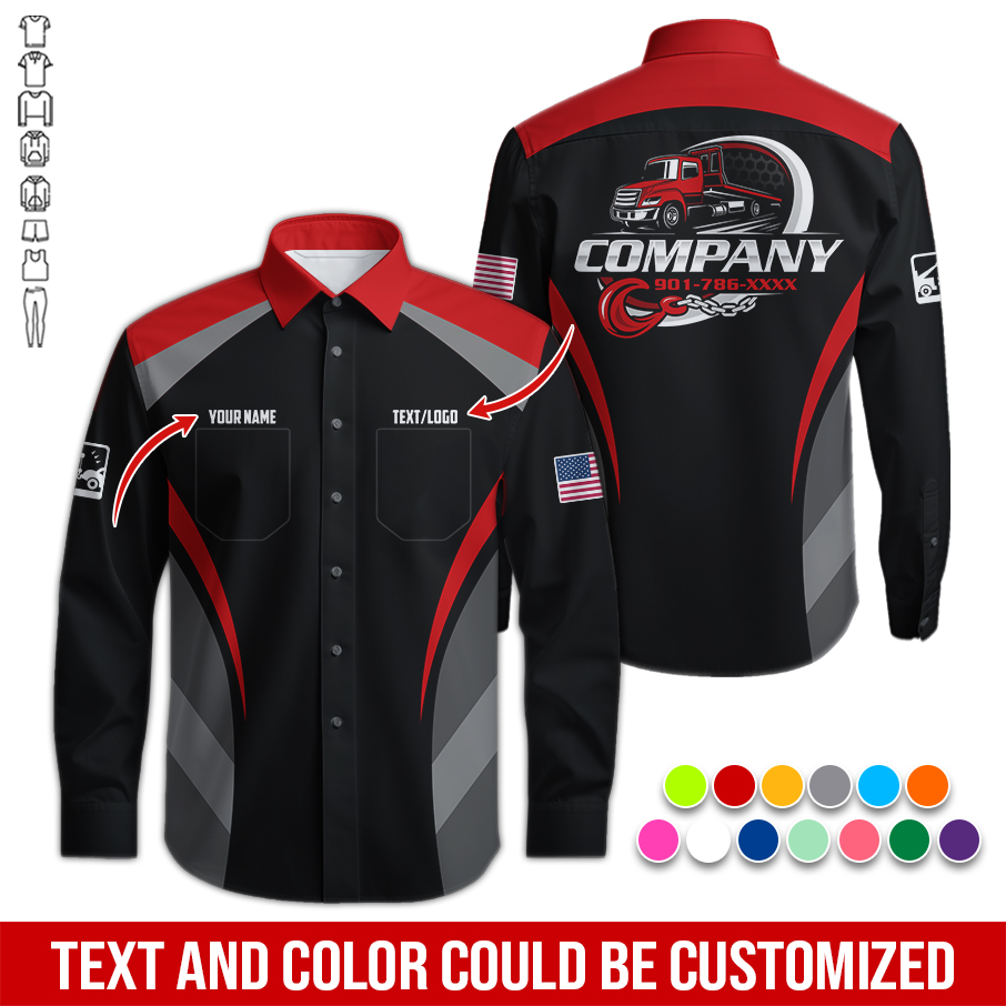 5612342-personalized-name-love-tow-truck-all-over-printed-clothes-rn825-16.jpg Custom Love Tow Truck Hoodie - photo 16