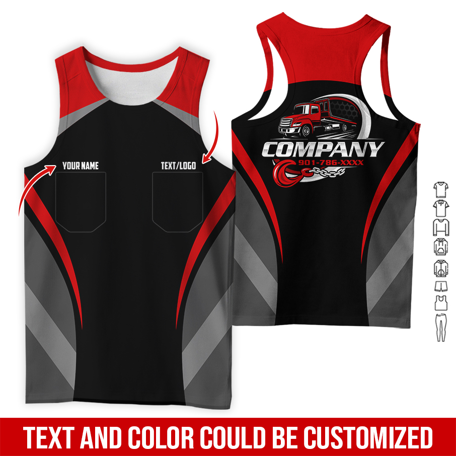 5612342-personalized-name-love-tow-truck-all-over-printed-clothes-rn825-17.jpg Custom Love Tow Truck Hoodie - photo 17