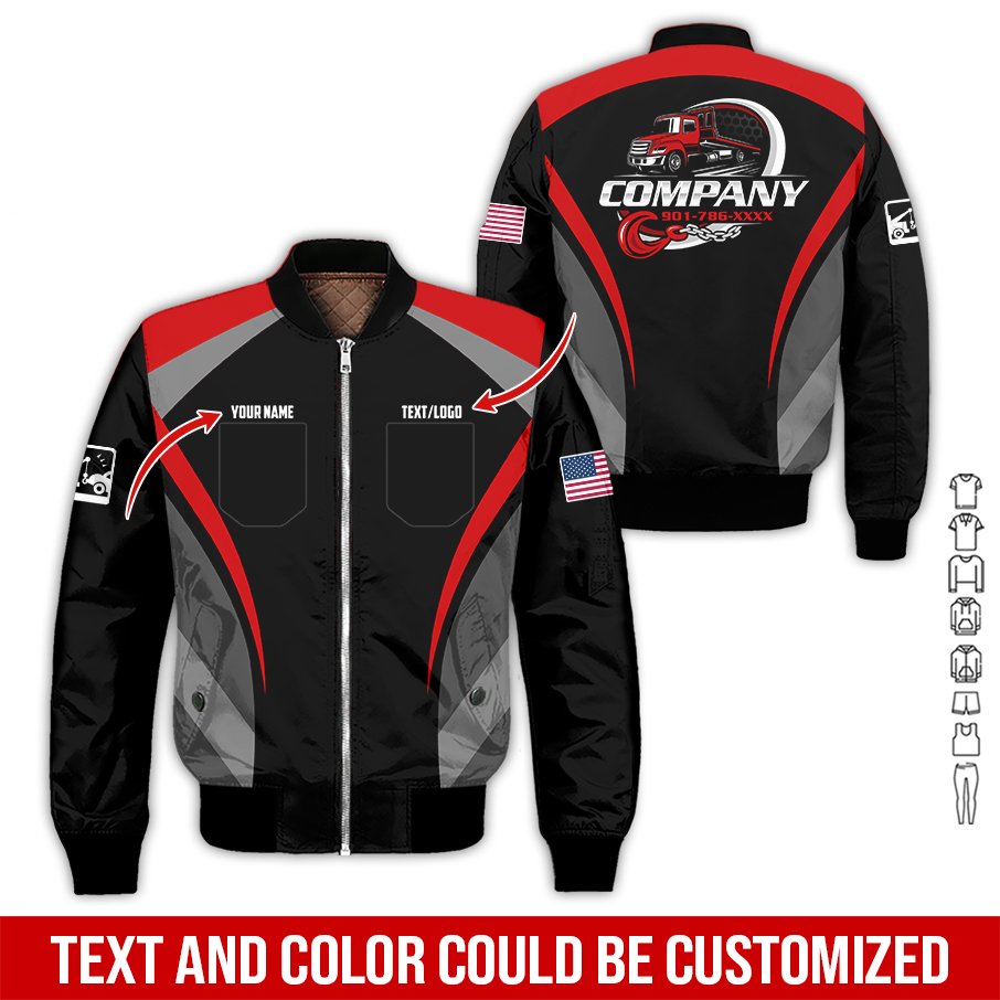 5612342-personalized-name-love-tow-truck-all-over-printed-clothes-rn825-18.jpg Custom Love Tow Truck Hoodie - photo 18