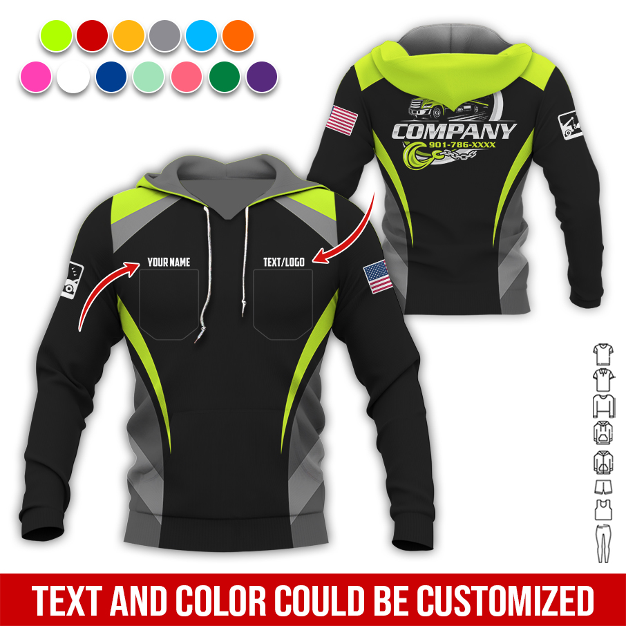 5612342-personalized-name-love-tow-truck-all-over-printed-clothes-rn825-5.jpg Custom Love Tow Truck Hoodie - photo 5