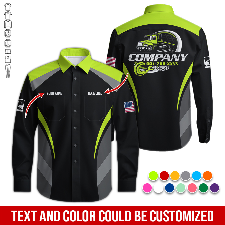 5612342-personalized-name-love-tow-truck-all-over-printed-clothes-rn825-7.jpg Custom Love Tow Truck Hoodie - photo 7