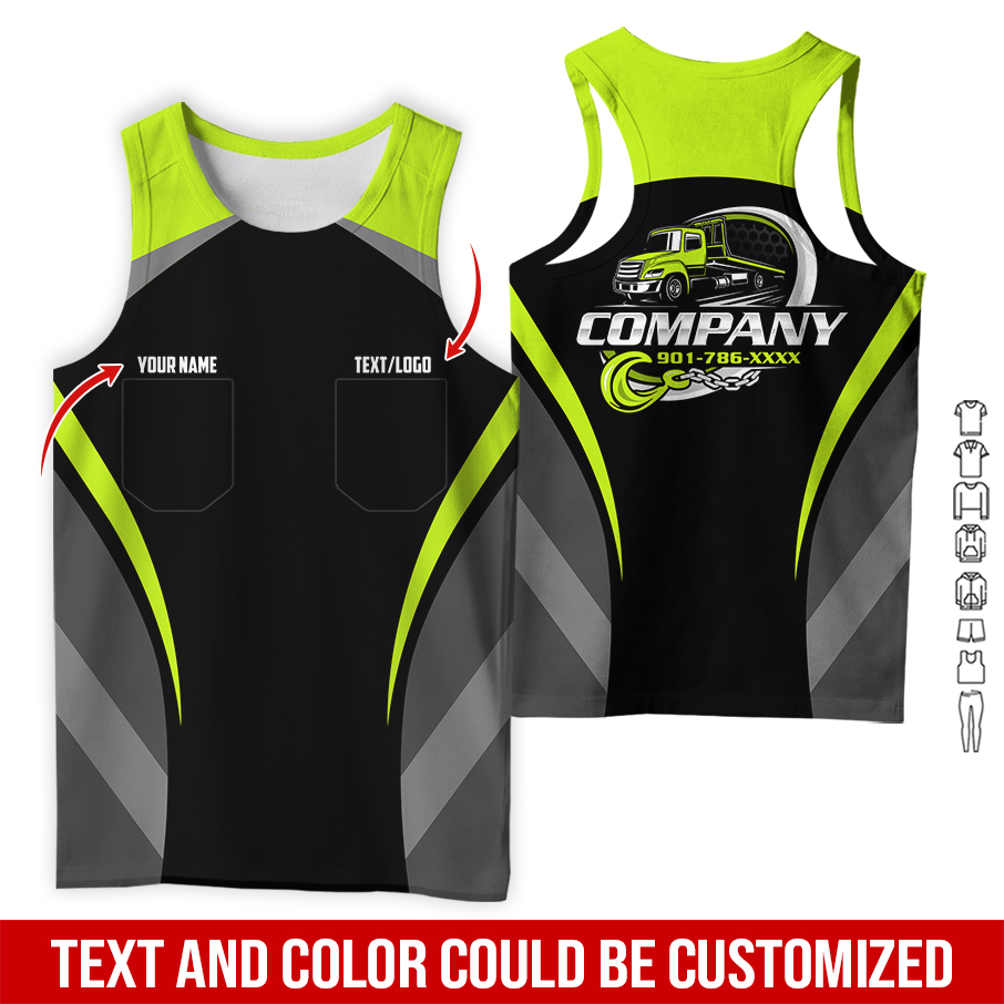 5612342-personalized-name-love-tow-truck-all-over-printed-clothes-rn825-8.jpg Custom Love Tow Truck Hoodie - photo 8