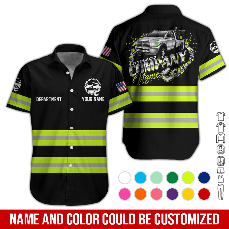 Custom Tow Truck 3D Hoodie - photo 3