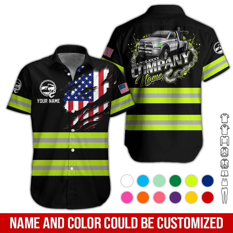 Custom Tow Truck 3D Hoodie - photo 3