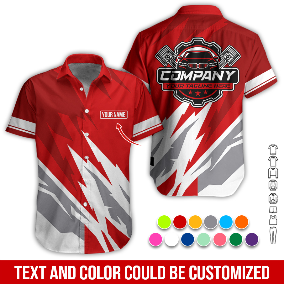 Custom Text Mechanic 3D Hoodie - photo 12