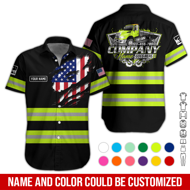Custom Tow Truck 3D Hoodie - photo 3
