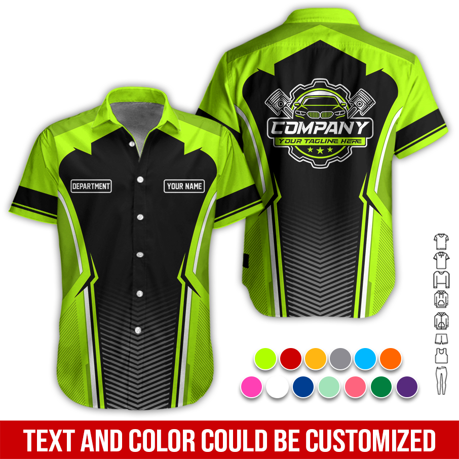 Custom Text Mechanic 3D Hoodie - photo 3