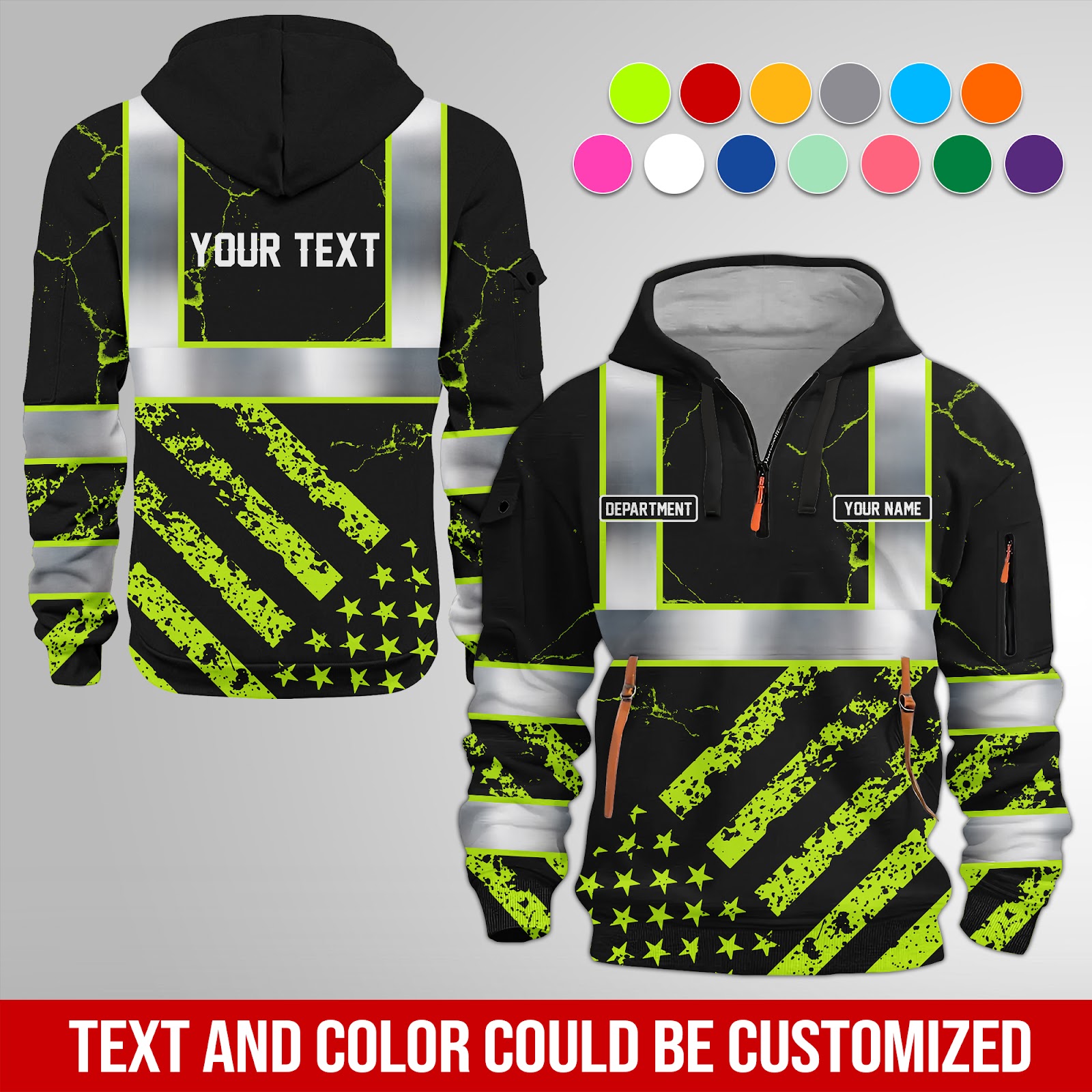 Custom Workwear Style Protective Apparel 3D
