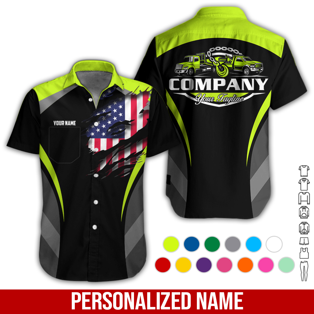 Custom Tow Truck 3D Hoodie - photo 3
