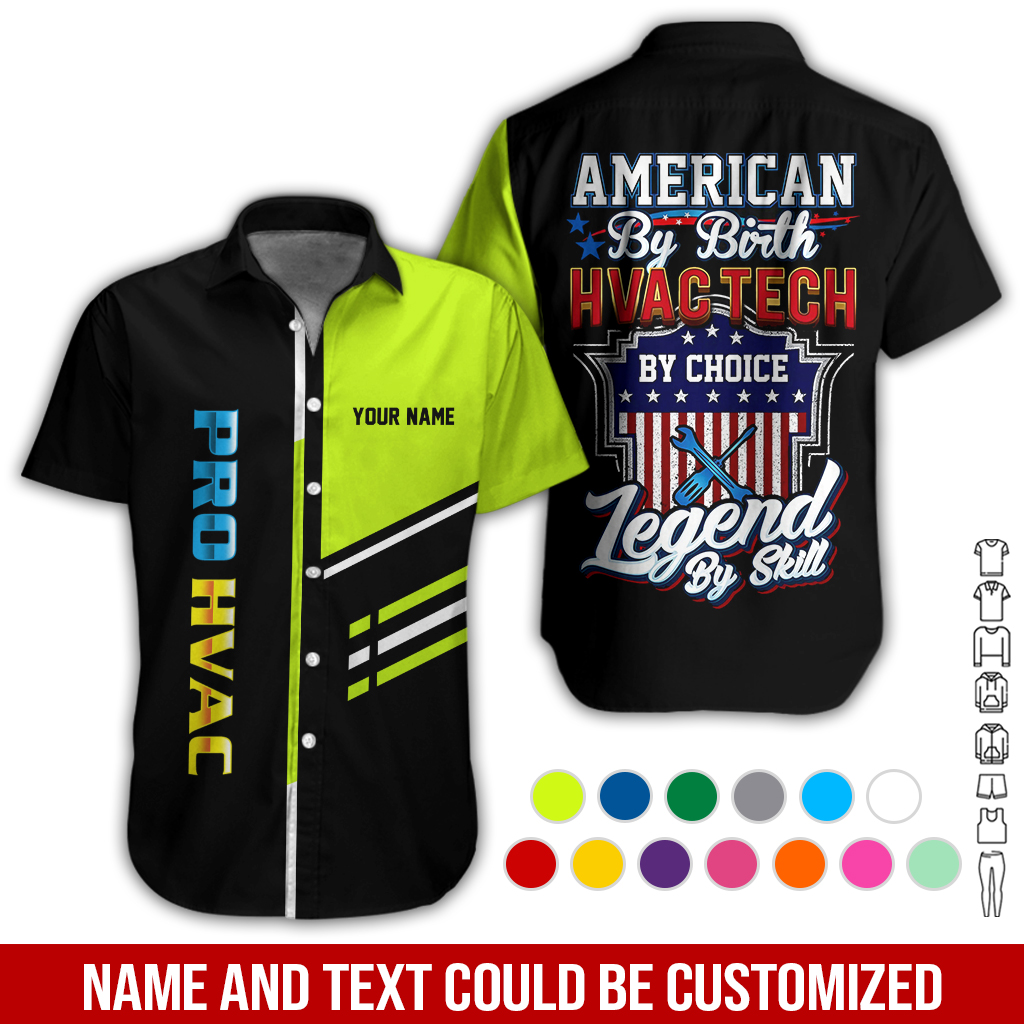 Custom Pro HVAC American 3D Hoodie - photo 3