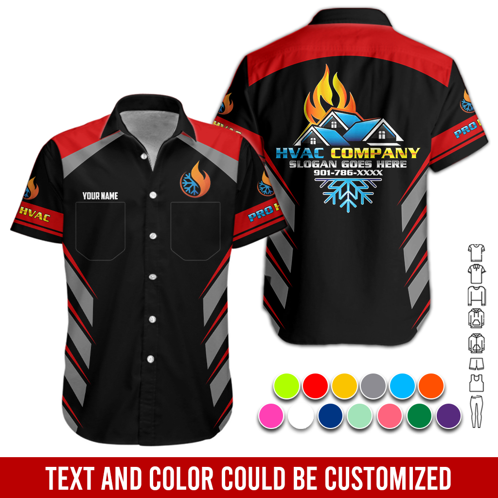 Custom HVAC 3D Hoodie - photo 12