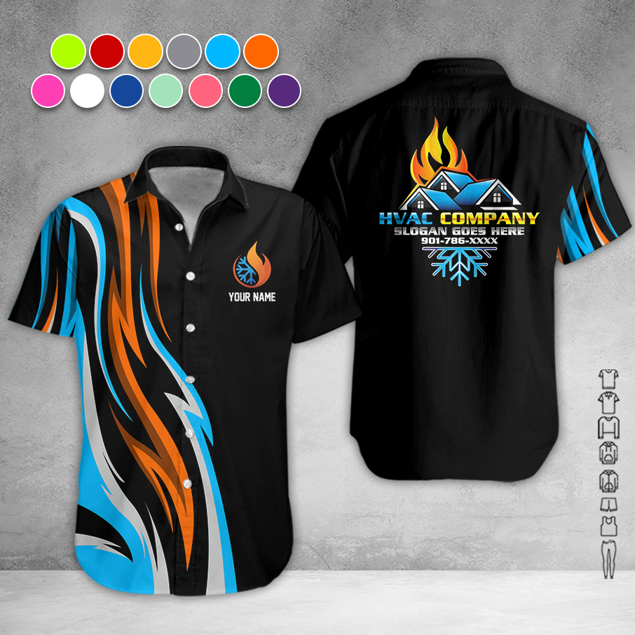 Custom HVAC 3D Hoodie - photo 39