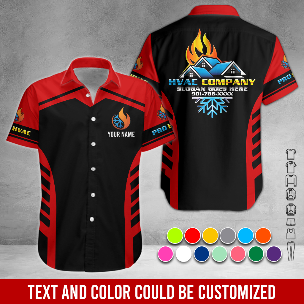 Custom HVAC Uniform 3D Hoodie - photo 12