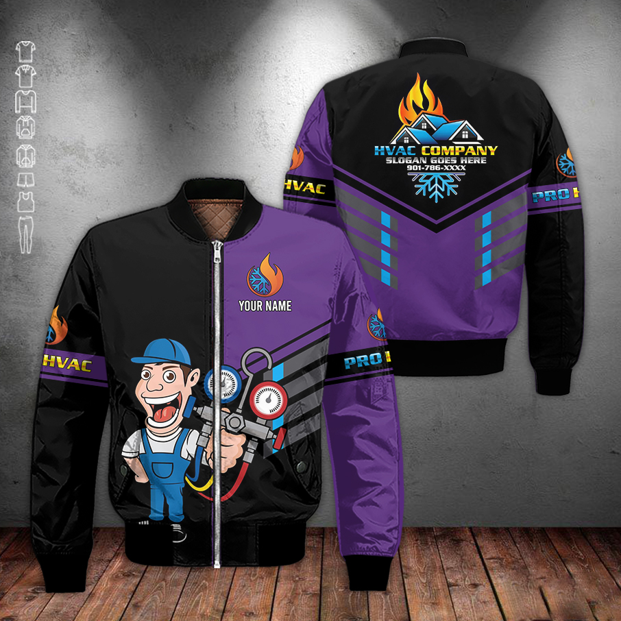 Custom HVAC 3D Hoodie - photo 122