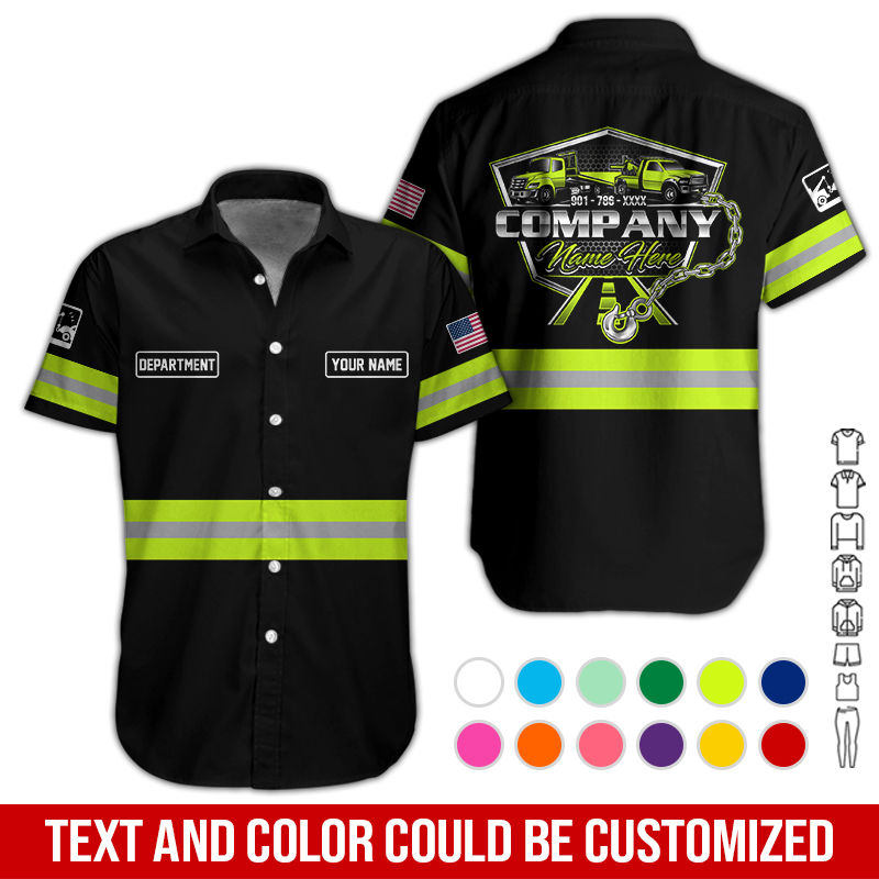 Custom Tow Truck 3D Hoodie - photo 3