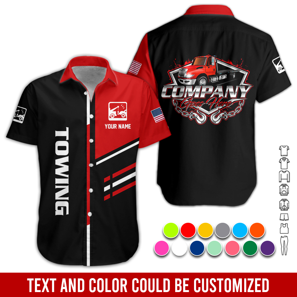 Custom Tow Truck 3D Hoodie - photo 12