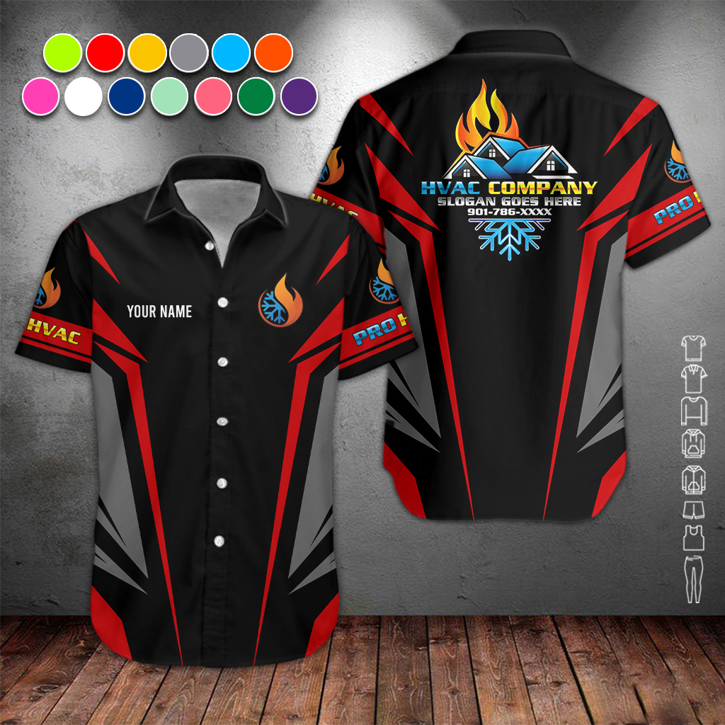 Custom HVAC Uniform 3D Hoodie - photo 12
