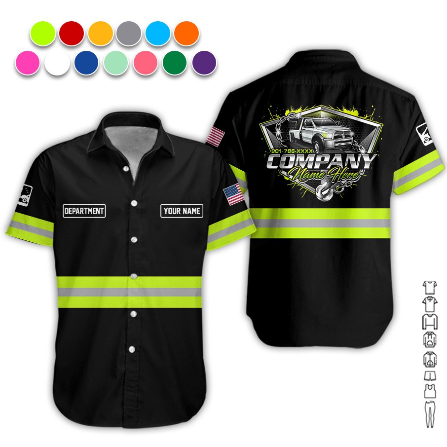 Custom Tow Truck 3D Hoodie - photo 3