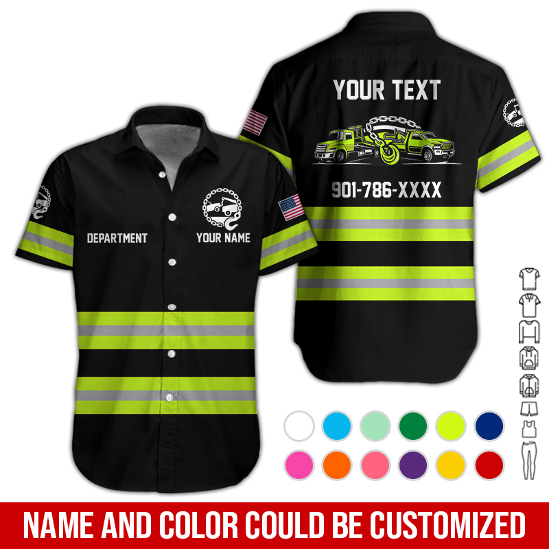 Custom Tow Truck 3D Hoodie - photo 172