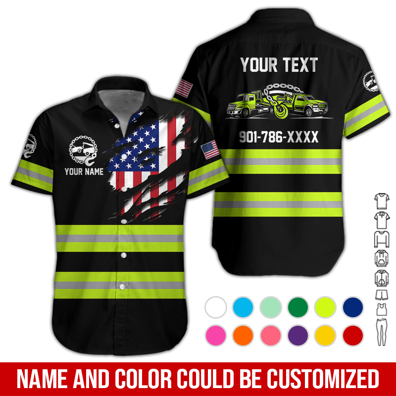 Custom Tow Truck 3D Hoodie - photo 172