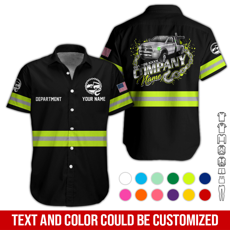 Custom Tow Truck 3D Hoodie - photo 3