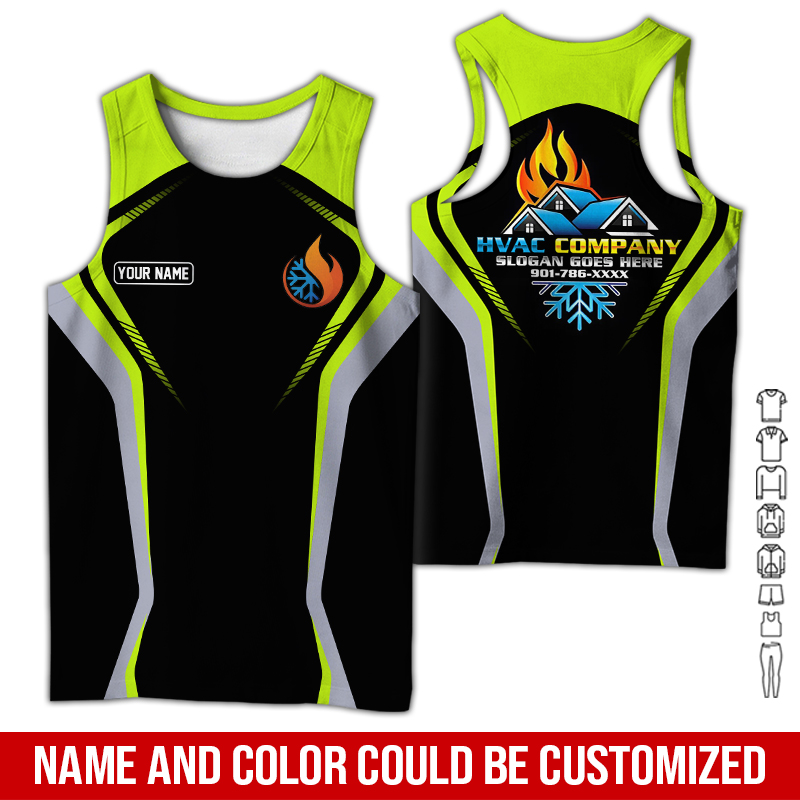 Custom HVAC Uniform 3D Hoodie - photo 3