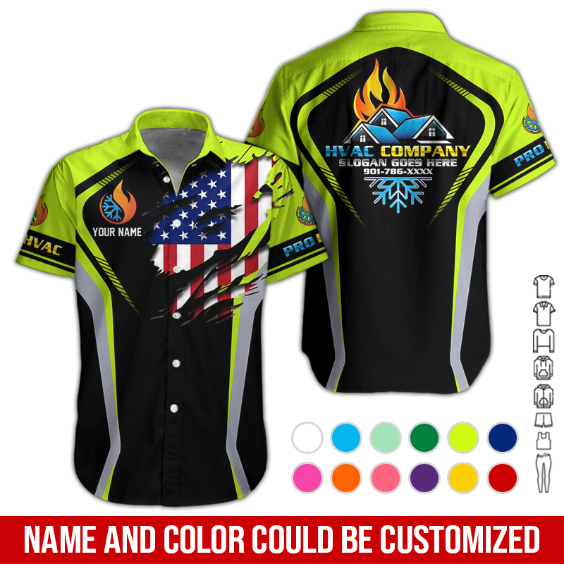 Custom HVAC Uniform 3D Hoodie - photo 172