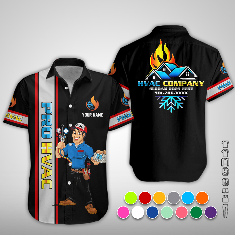 Custom Pro HVAC 3D Hoodie - photo 12