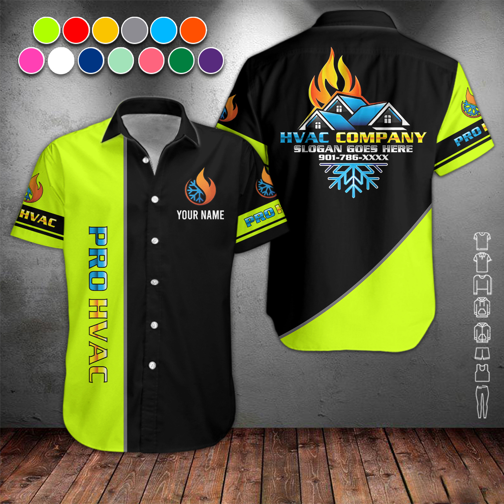 Custom HVAC Uniform 3D Hoodie - photo 3