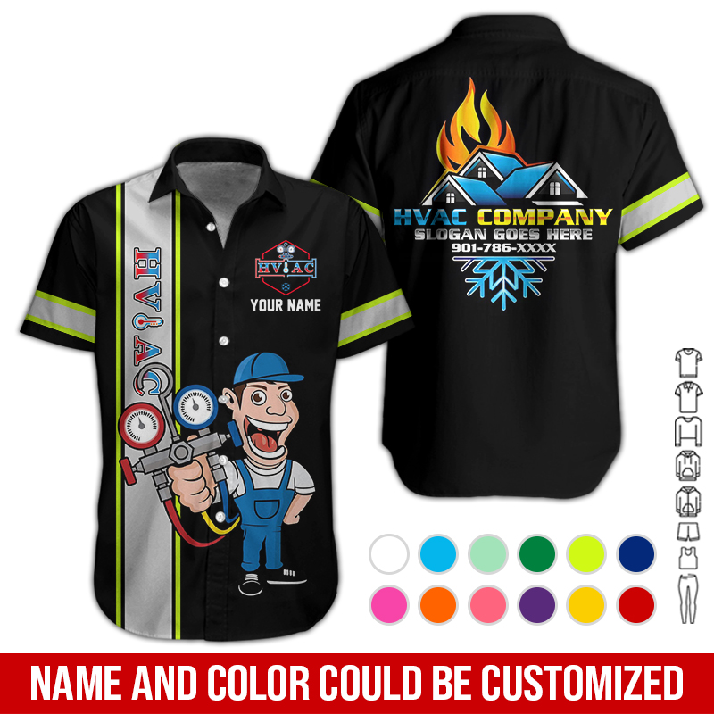 Custom HVAC 3D Hoodie - photo 3