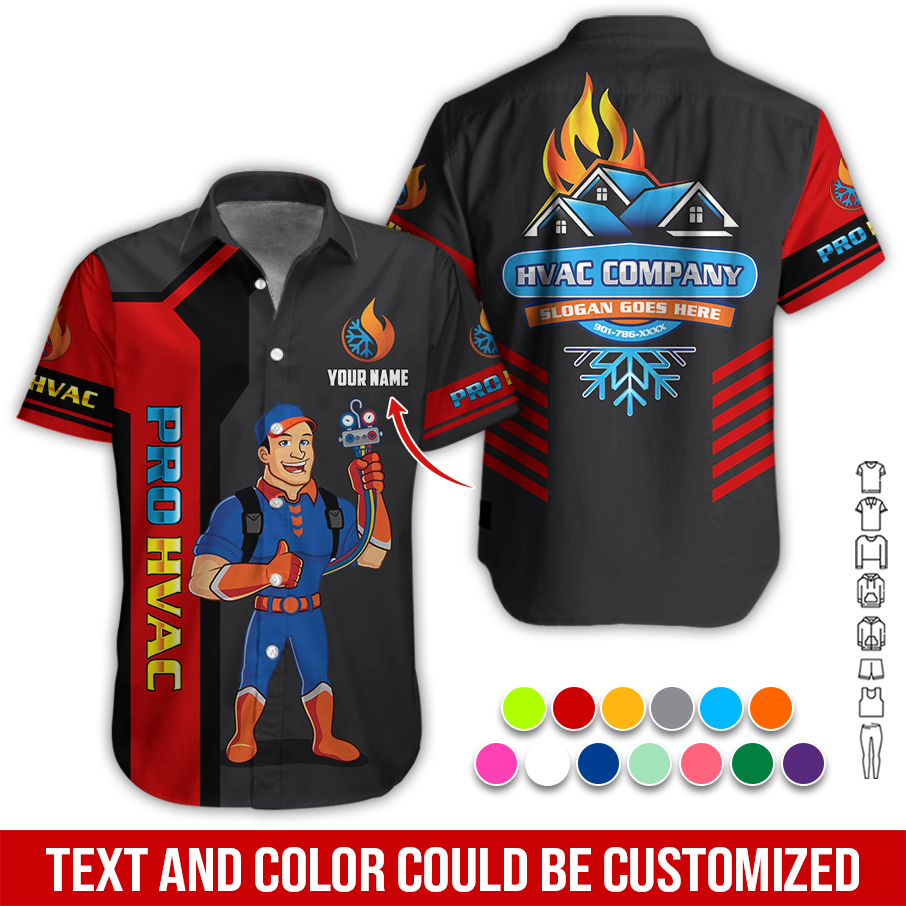 Custom HVAC 3D Hoodie - photo 12