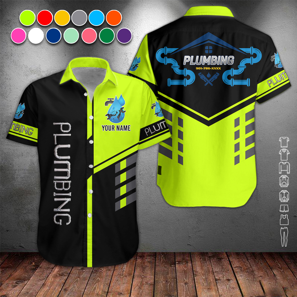 Custom Plumbing 3D Hoodie - photo 3