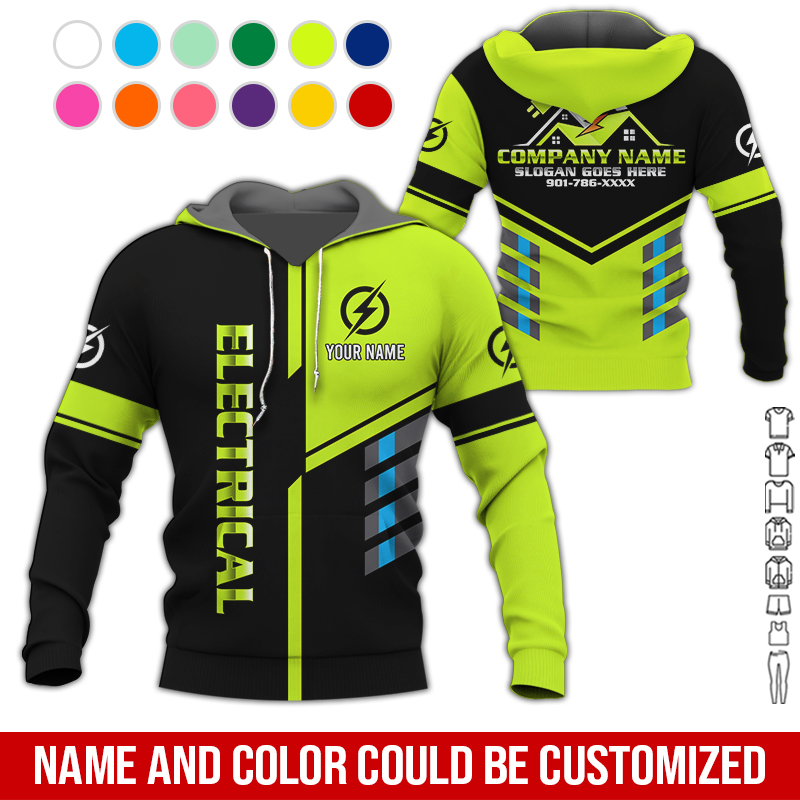 Personalized Electric 3D All Over Print Clothes - photo 5