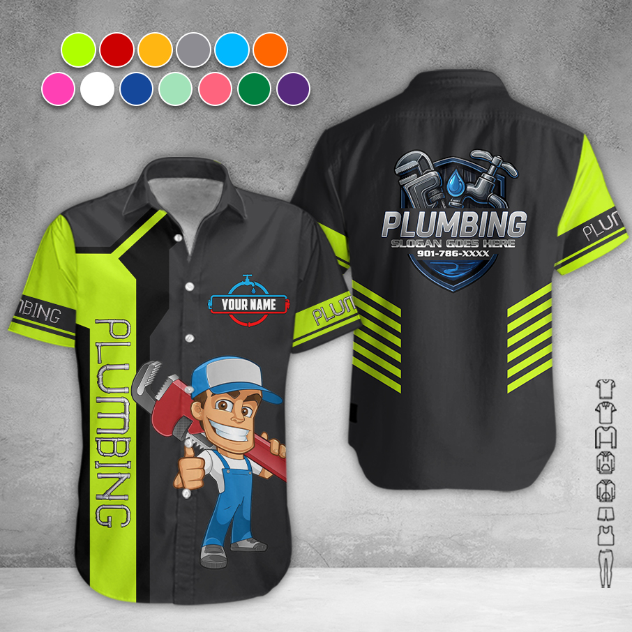 Custom Plumbing 3D Hoodie - photo 3