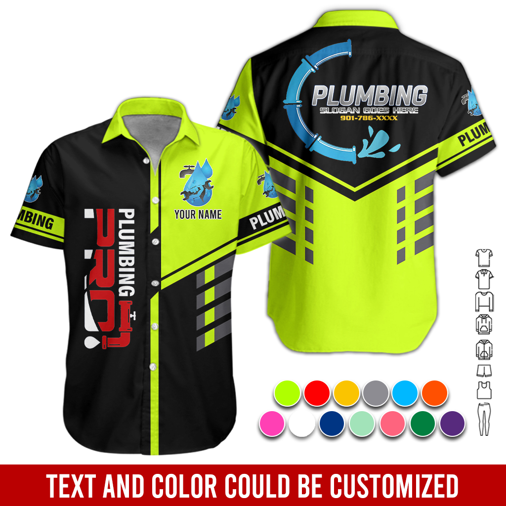 Custom Plumbing 3D Hoodie - photo 3