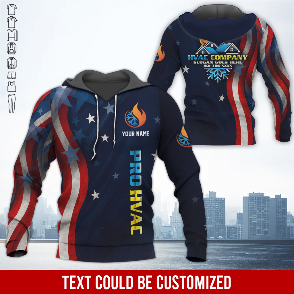 Custom HVAC Best Uniform Hoodie - photo 5