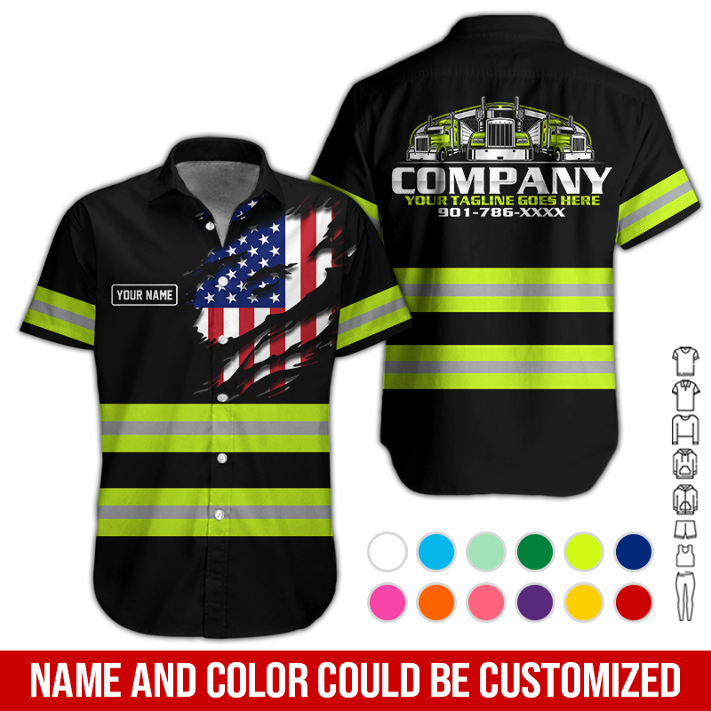 Custom Semi Truck 3D Hoodie - photo 3