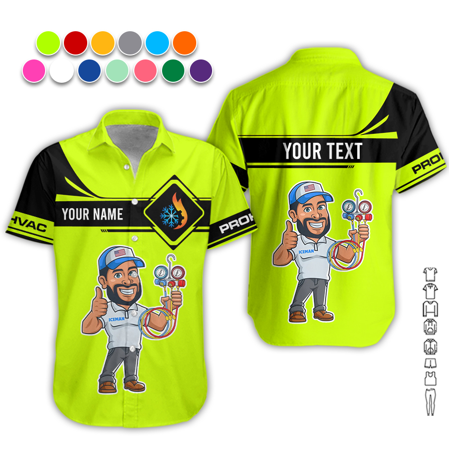 Custom Pro HVAC 3D Hoodie - photo 3