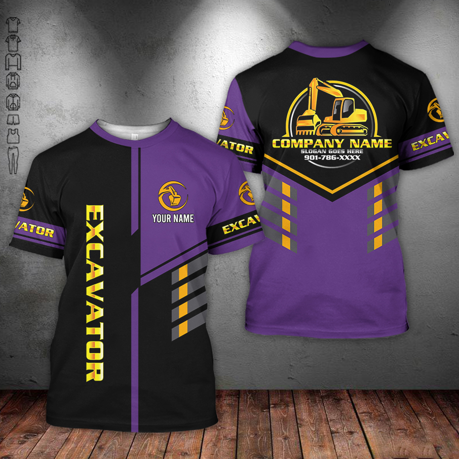 5694530-personalized-name-excavator-3d-all-over-printed-clothes-am372-109.jpg Custom Excavator 3D Hoodie - photo 109