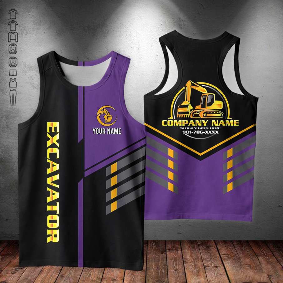 5694530-personalized-name-excavator-3d-all-over-printed-clothes-am372-116.jpg Custom Excavator 3D Hoodie - photo 116