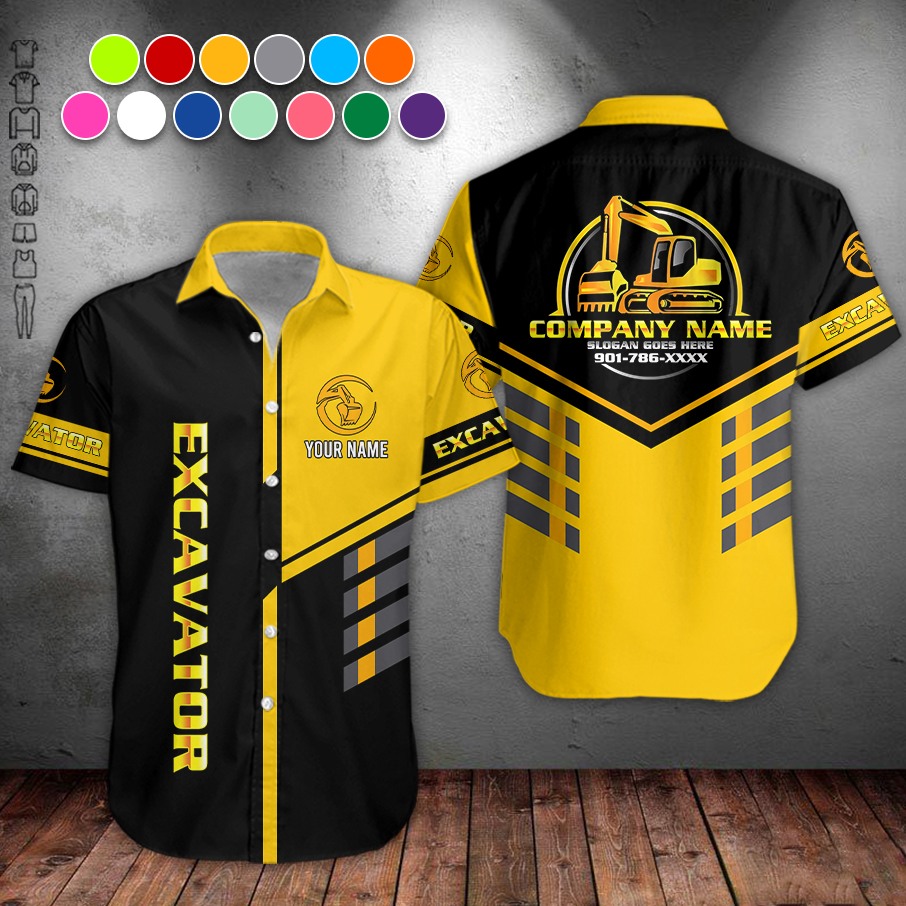 5694530-personalized-name-excavator-3d-all-over-printed-clothes-am372-21.jpg Custom Excavator 3D Hoodie - photo 21
