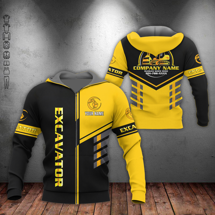 5694530-personalized-name-excavator-3d-all-over-printed-clothes-am372-24.jpg Custom Excavator 3D Hoodie - photo 24