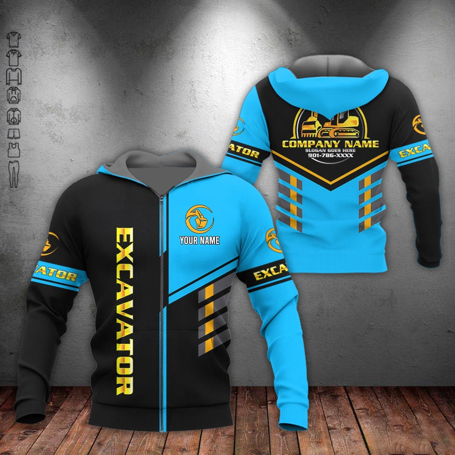 5694530-personalized-name-excavator-3d-all-over-printed-clothes-am372-42.jpg Custom Excavator 3D Hoodie - photo 42