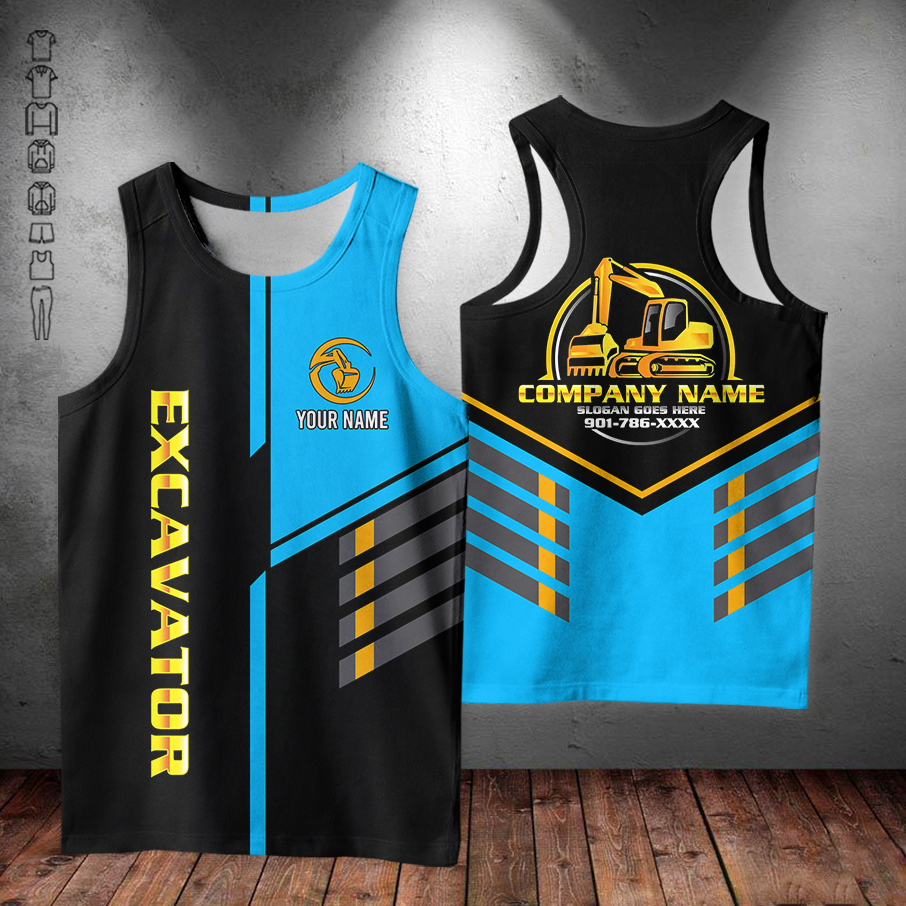 5694530-personalized-name-excavator-3d-all-over-printed-clothes-am372-44.jpg Custom Excavator 3D Hoodie - photo 44