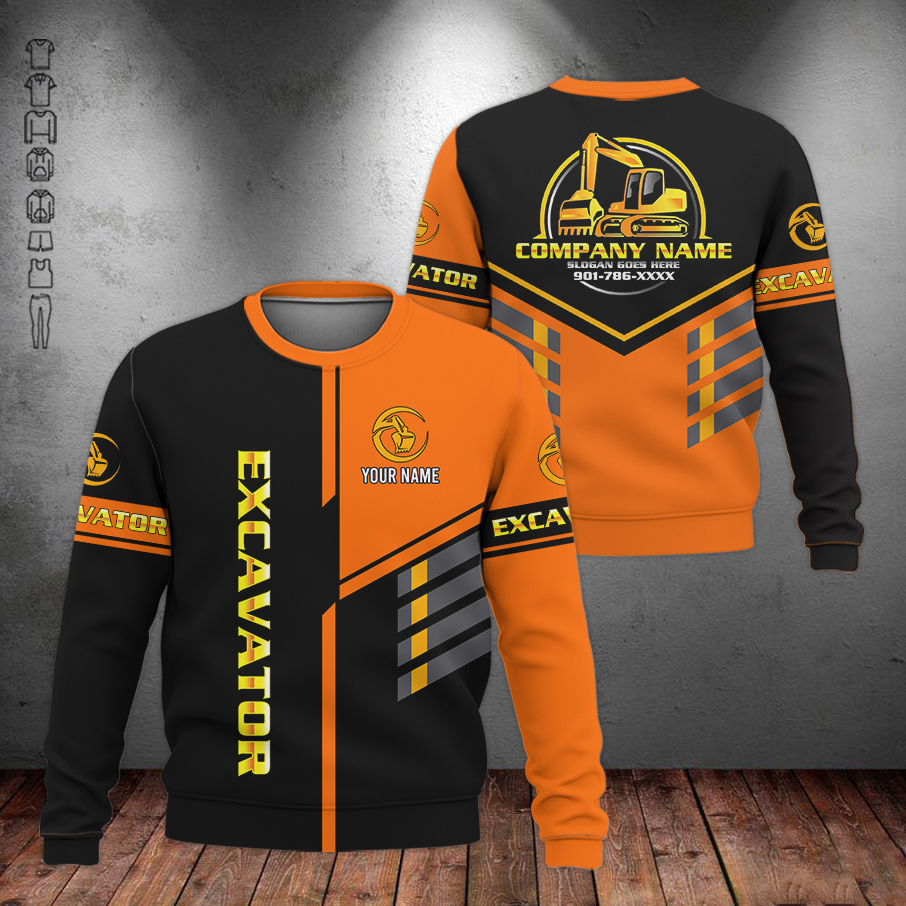 5694530-personalized-name-excavator-3d-all-over-printed-clothes-am372-49.jpg Custom Excavator 3D Hoodie - photo 49
