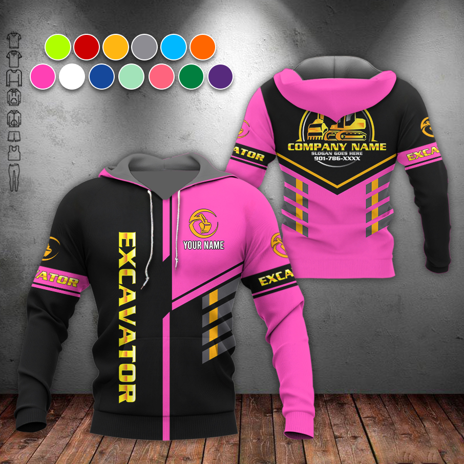 5694530-personalized-name-excavator-3d-all-over-printed-clothes-am372-59.jpg Custom Excavator 3D Hoodie - photo 59