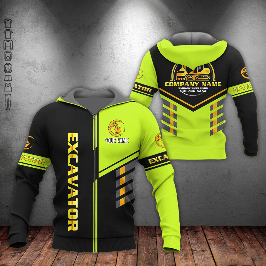 5694530-personalized-name-excavator-3d-all-over-printed-clothes-am372-6.jpg Custom Excavator 3D Hoodie - photo 6