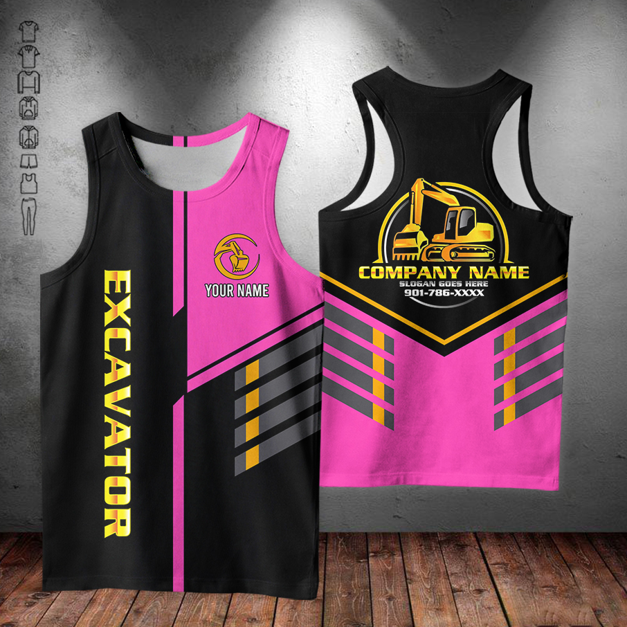 5694530-personalized-name-excavator-3d-all-over-printed-clothes-am372-62.jpg Custom Excavator 3D Hoodie - photo 62