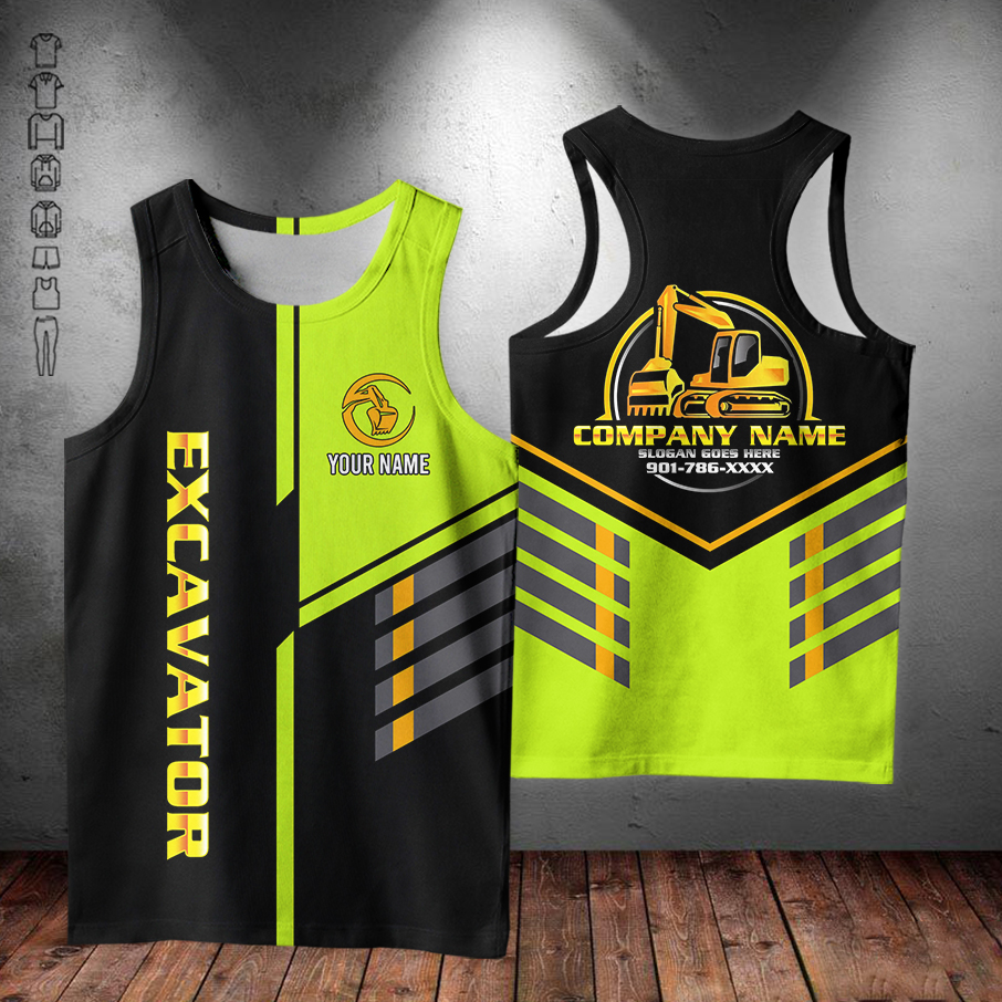 5694530-personalized-name-excavator-3d-all-over-printed-clothes-am372-8.jpg Custom Excavator 3D Hoodie - photo 8